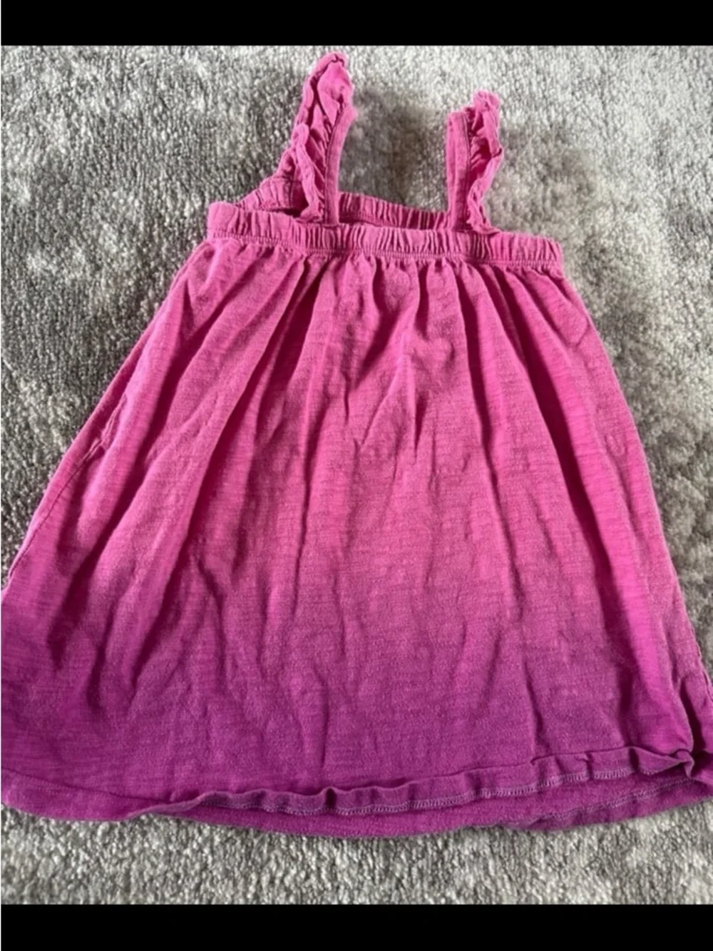 GAP Pink Ombre Cotton Skater Dress